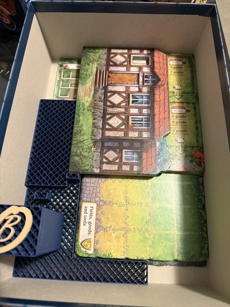 Khay đựng Deluxe cho Hallertau - Hỗ trợ sleeve, cất dọc, box-to-table - Image 13