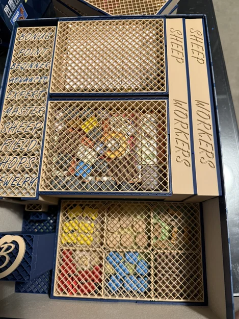 Khay đựng Deluxe cho Hallertau - Hỗ trợ sleeve, cất dọc, box-to-table - Image 14