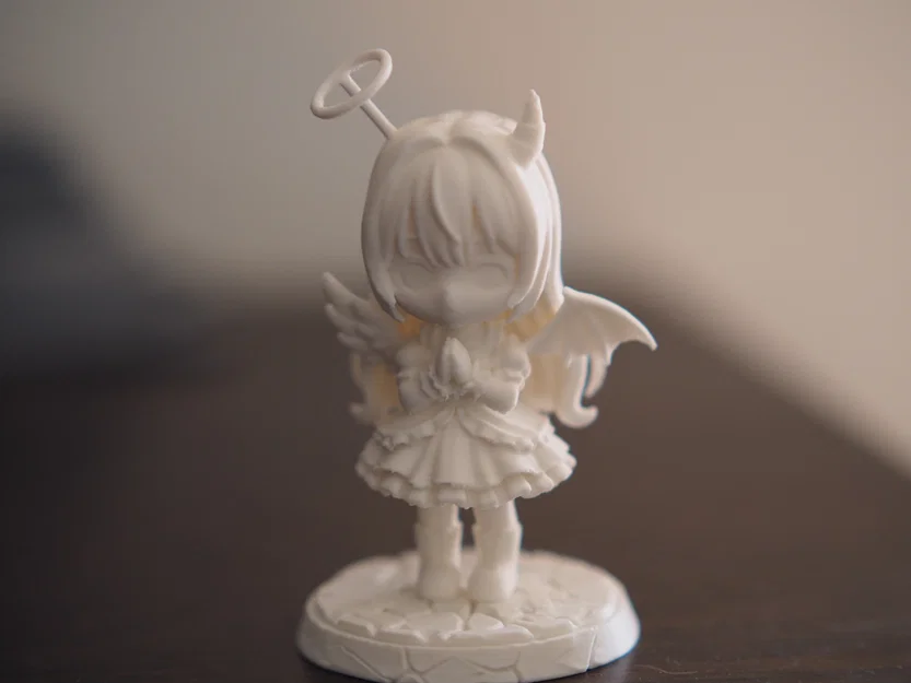 Mô hình Chibi Thiên thần & Ác quỷ (Heaven & Hell) - Tượng nhỏ in 3D - Image 3