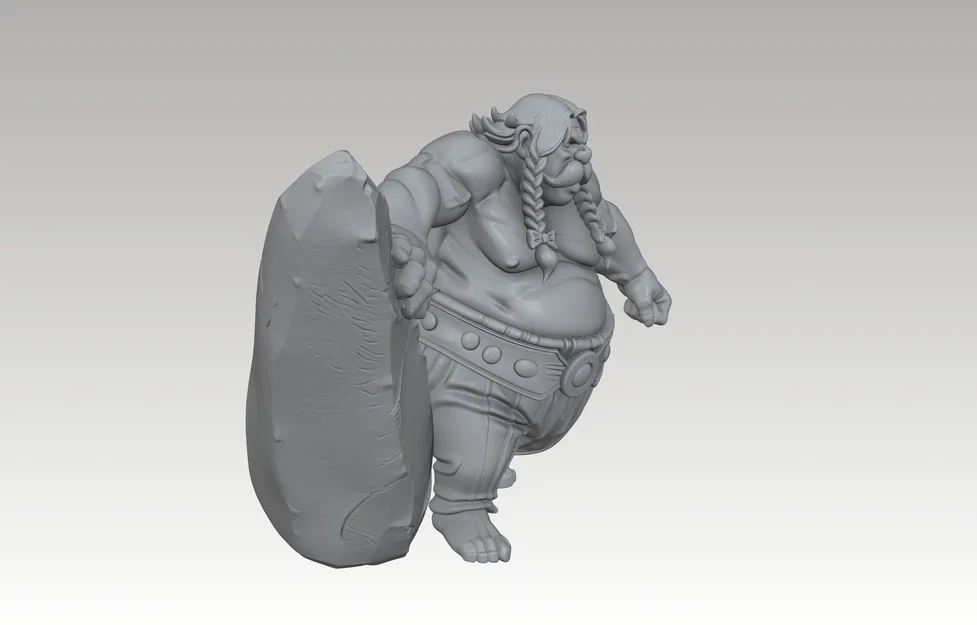 Mô hình Obelix - Asterix & Obelix - Image 3