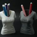 Ống Đựng Bút Hình Áo Thun (T-Shirt Pen Holder) - Thumbnail 2