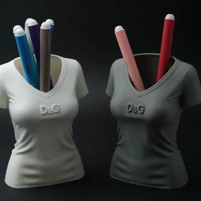 Ống Đựng Bút Hình Áo Thun (T-Shirt Pen Holder)