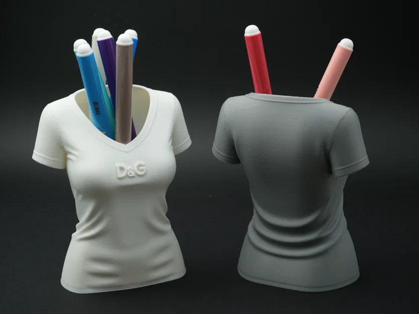 Ống Đựng Bút Hình Áo Thun (T-Shirt Pen Holder) - Image 3