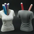 Ống Đựng Bút Hình Áo Thun (T-Shirt Pen Holder) - Thumbnail 3