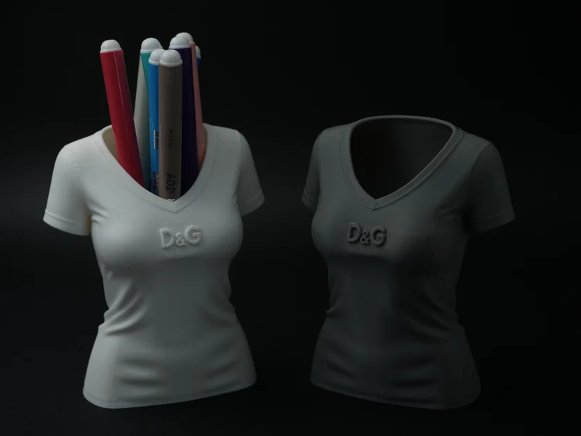 Ống Đựng Bút Hình Áo Thun (T-Shirt Pen Holder) - Image 4