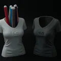 Ống Đựng Bút Hình Áo Thun (T-Shirt Pen Holder) - Thumbnail 4