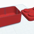 Hộp đựng đồ đa năng phong cách LEGO 2x4 cho bàn làm việc - Thumbnail 2