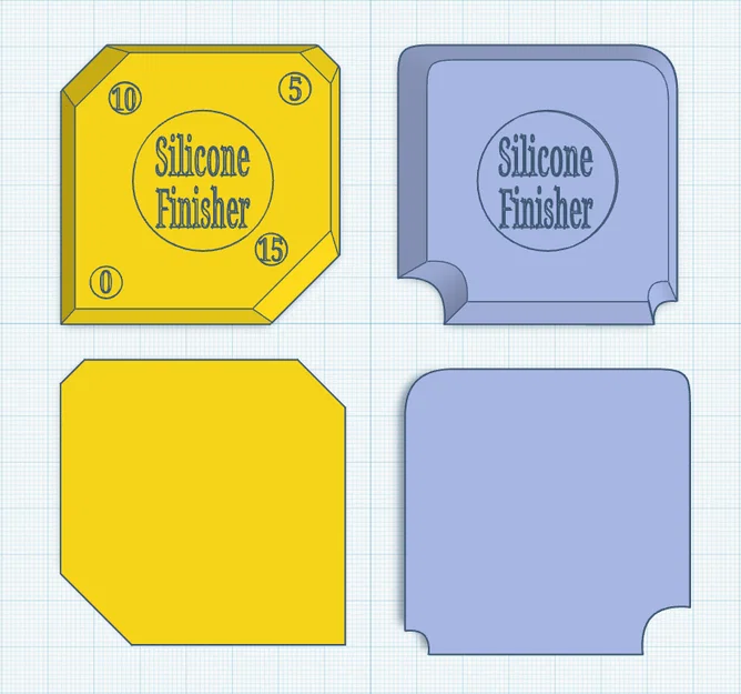 Bộ dụng cụ vuốt keo silicone (Silicone Finishers V2) in 3D hữu ích - Image 5