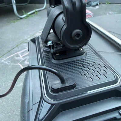 Ngàm gắn màn hình Jensite Carplay cho KTM SuperDuke 1290 GT gen 1 (2016-2018)