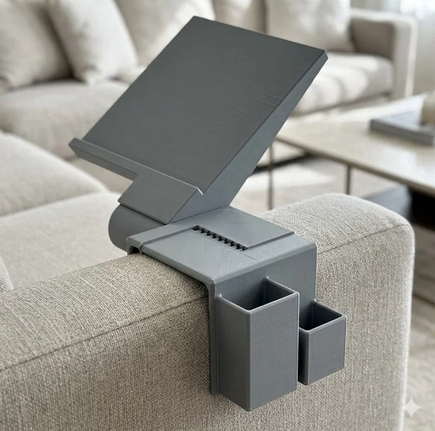 Bàn Vẽ Điều Chỉnh Được Gắn Tay Vịn Sofa - Image 1