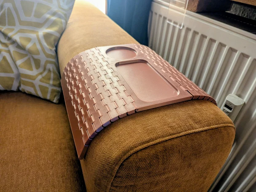 Bàn kê tay ghế Sofa tùy chỉnh kèm giá đỡ máy tính bảng - Image 2