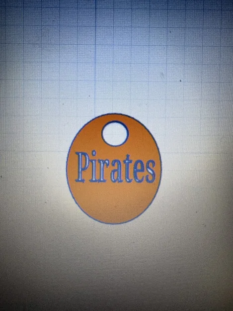Móc khóa Pittsburgh Pirates MLB in 3D phong cách cá tính - Image 1