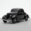 Mô hình xe cổ 1936 Ford 5-Window Coupe: Mẫu in 3D đầy hoài cổ - Thumbnail 1