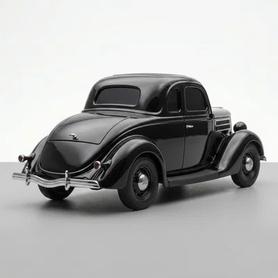 Mô hình xe cổ 1936 Ford 5-Window Coupe: Mẫu in 3D đầy hoài cổ