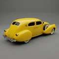 Mô hình xe cổ Dick Tracy 1936 Ford Coupe in 3D cực chất - Thumbnail 2