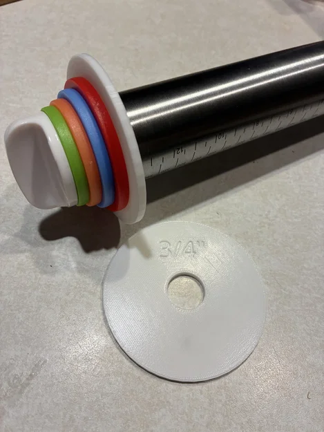 Vòng cữ 3/4 inch (19mm) cho cây cán bột điều chỉnh - Image 1