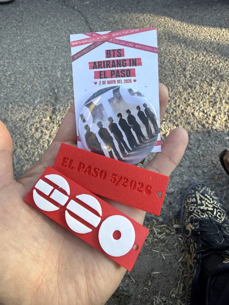 Móc khóa BTS Arirang in 3D - Quà tặng kỷ niệm độc đáo cho fan - Image 3