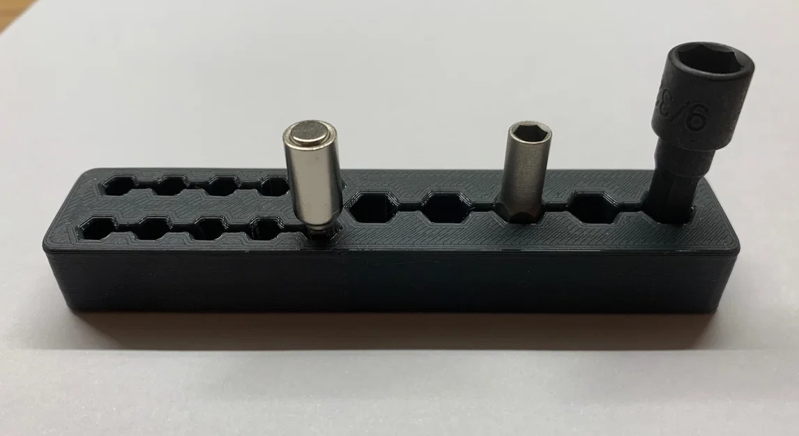 Giá đỡ đầu bit mô-đun dạng tham số cho Ikea Skadis - Image 7