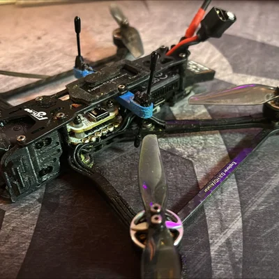 Giá đỡ ăng-ten 2.4g Diversity cho Flywoo Explorer LR4