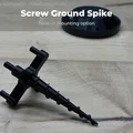 Cọc cắm đất vặn xoắn cho đèn sân vườn dùng bộ chuyển đổi 4-pin - Thumbnail 2