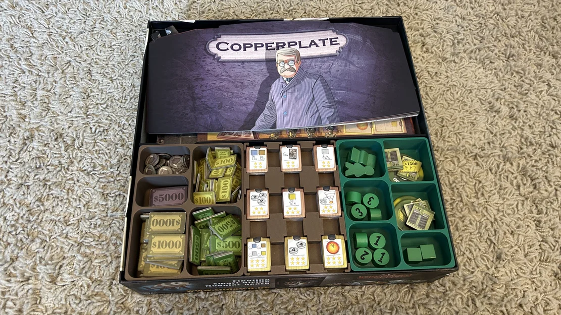 Khay Đựng Linh Kiện Board Game Rockwell (Insert 3D) - Image 1