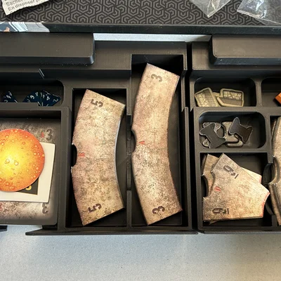 Khay Đựng Linh Kiện Board Game Rockwell (Insert 3D)