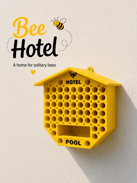 Bee Hotel - Ngôi nhà cho các loài ong đơn độc - Image 1