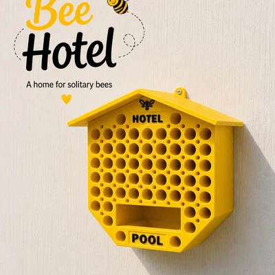 Bee Hotel - Ngôi nhà cho các loài ong đơn độc