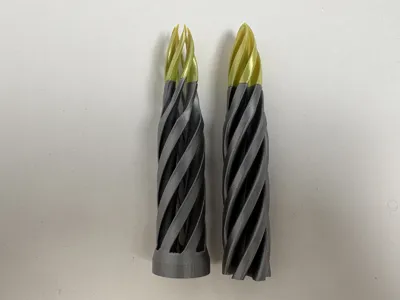Heavy Bullet Spiral Passthrough Fidget: Đồ chơi xoắn ốc độc đáo - Image 2