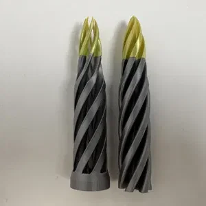 Heavy Bullet Spiral Passthrough Fidget: Đồ chơi xoắn ốc độc đáo