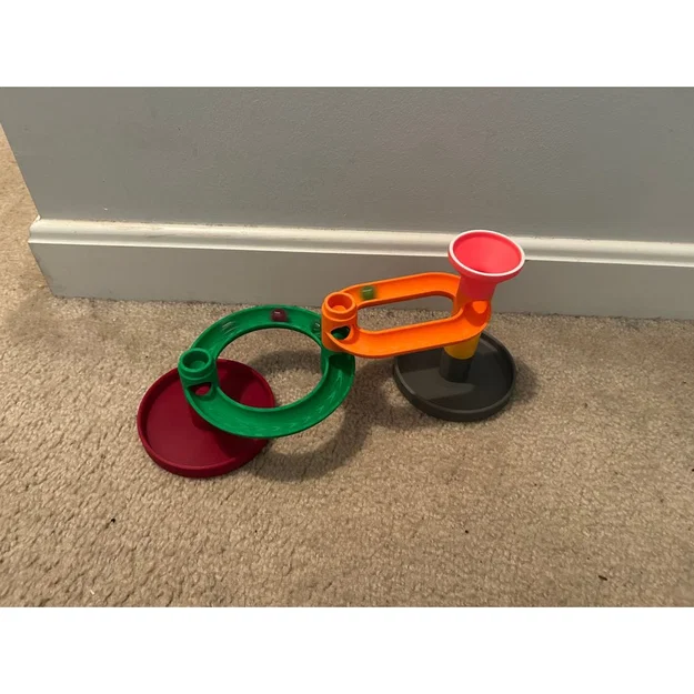 Máng chia đường bi Marble Run (Tương thích Joyin) - Phụ kiện in 3D - Image 2