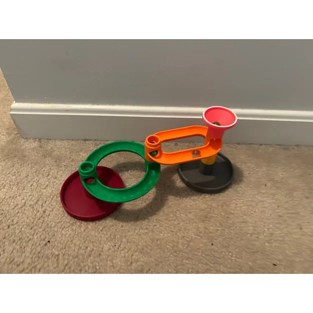 Máng chia đường bi Marble Run (Tương thích Joyin) - Phụ kiện in 3D - Image 4