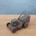 Mô hình máy cắt cỏ mini 3D cho búp bê và trang trí tiểu cảnh - Thumbnail 3