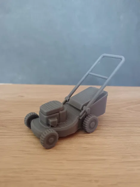 Mô hình máy cắt cỏ mini 3D cho búp bê và trang trí tiểu cảnh - Image 4