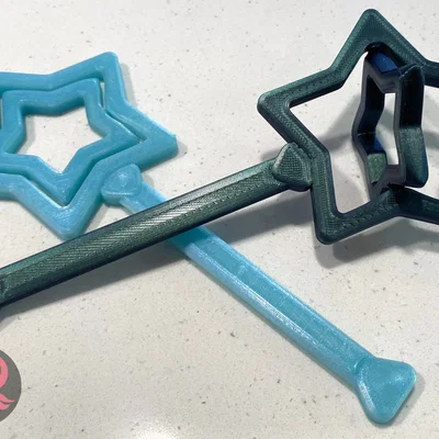 Gậy Phép Hình Ngôi Sao Xoay Được