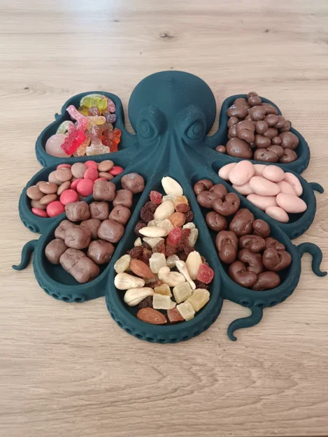 Khay đựng đồ hình bạch tuộc (Octopus Tray) in 3D độc đáo - Image 2