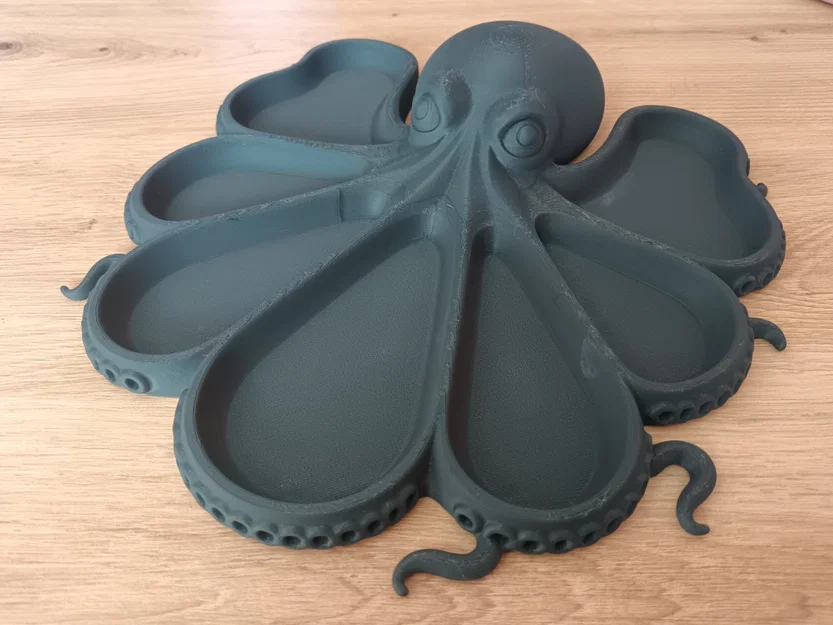 Khay đựng đồ hình bạch tuộc (Octopus Tray) in 3D độc đáo - Image 3