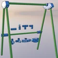 Bộ phụ kiện chuyển đổi cọc làm vườn thành giàn leo tùy chỉnh - Thumbnail 1
