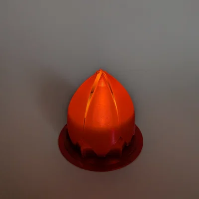 Giá đỡ nến LED cơ chế Iris