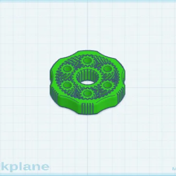 Mô hình đồ chơi bánh răng hành tinh (Planetary Gears) xoay cực mượt