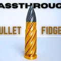 Bullet Vortex Passthrough Fidget - Đồ chơi xả stress in 3D cực chất - Thumbnail 1