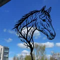 Tranh treo tường 2D hình đầu ngựa (Horse Head 2D Wall Art) - Thumbnail 1