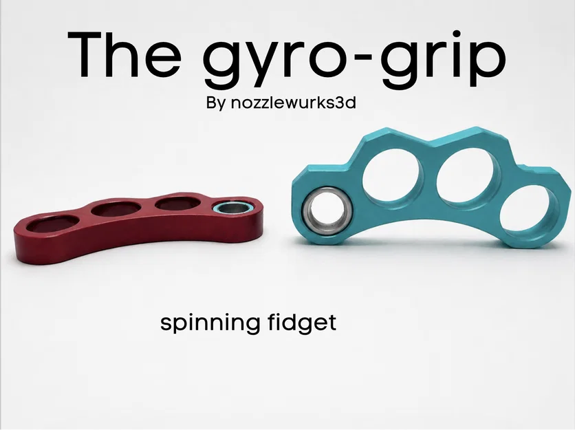 The Gyro-Grip - Con quay fidget cầm tay độc đáo - Image 1