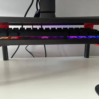 Giá treo bàn phím Steelseries Apex Pro Mini Wireless gắn dưới gầm bàn