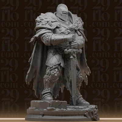 Tượng Hiệp Sĩ Sư Tử #162 - Mô hình Paladin giáp trụ tinh xảo