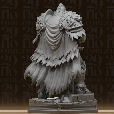 Tượng Hiệp Sĩ Sư Tử #162 - Mô hình Paladin giáp trụ tinh xảo