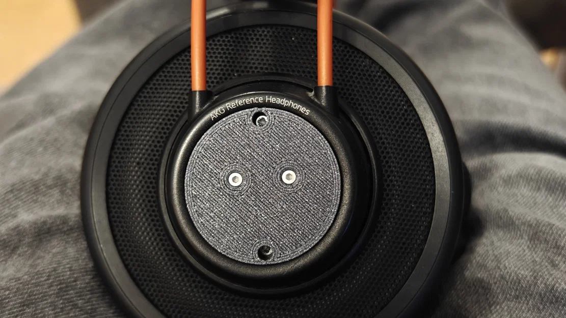 Ngàm gắn Micro cho tai nghe AKG K712 Pro (Mod Mic Mount) 3D - Image 2