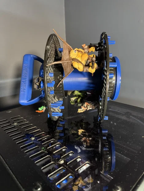 Tháp trưng bày và kệ di chuyển mô hình mini - Tận dụng cuộn nhựa in Prusa - Image 6