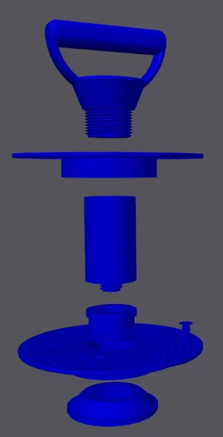 Tháp trưng bày và kệ di chuyển mô hình mini - Tận dụng cuộn nhựa in Prusa - Image 8