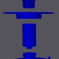 Tháp trưng bày và kệ di chuyển mô hình mini - Tận dụng cuộn nhựa in Prusa - Thumbnail 8